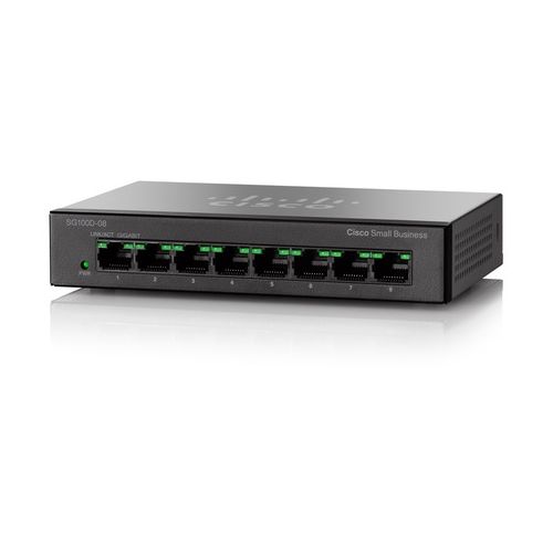 Switch Cisco SG110D-08HP-EU Switch Cisco SG110D-08HP-EU