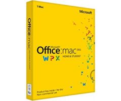 Office Mac Home Business 1PK 2016 English APAC EM Medialess P2 (W6F-00882)