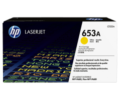 HP 653A Yellow LaserJet Toner Cartridge (CF322A)