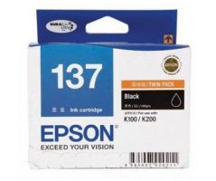 Ink Cartridge Epson LIGHT BLACK x 2 (T137193)
