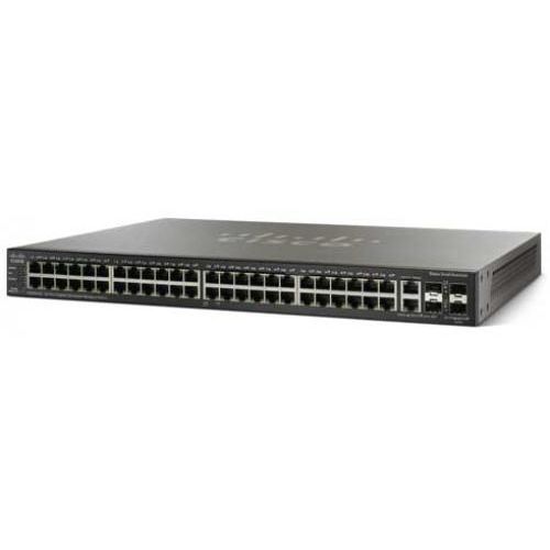 Cisco 48-port 10/100 Stackable Managed Switch with Gigabit Uplinks (SF500-48-K9-G5) Cisco 48-port 10/100 Stackable Managed Switch with Gigabit Uplinks (SF500-48-K9-G5)