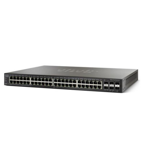 Cisco 48-Port Gig with 4-Port 10-Gigabit Stackable Managed Switch (SG500X-48-K9-G5) Cisco 48-Port Gig with 4-Port 10-Gigabit Stackable Managed Switch (SG500X-48-K9-G5)