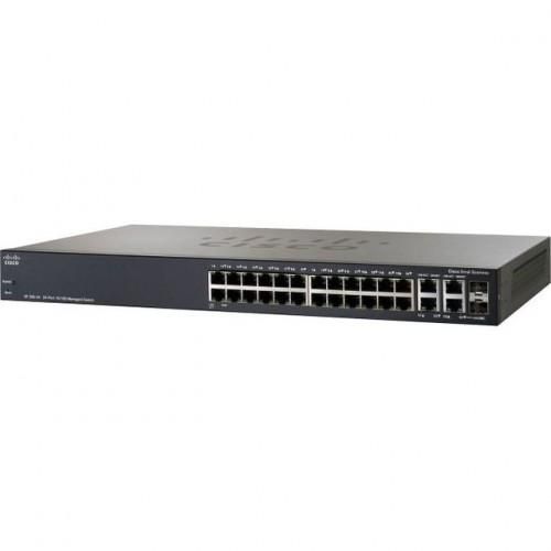 Cisco SF300-24MP 24-port 10/100 Max PoE Managed Switch (SF300-24MP-K9-EU) Cisco SF300-24MP 24-port 10/100 Max PoE Managed Switch (SF300-24MP-K9-EU)