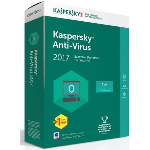 Kaspersky Anti-Virus  2017 (1 PC)) (KV01BSV17FS)