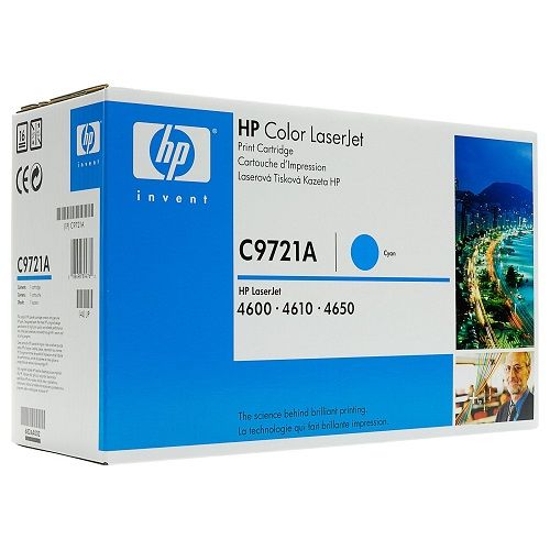 HP CLJ 4600, 4650 Cyan Print Cartridge (C9721A)