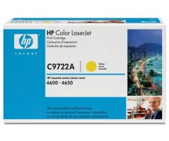 HP CLJ 4600, 4650 Yellow Print Cartridge  (C9722A)
