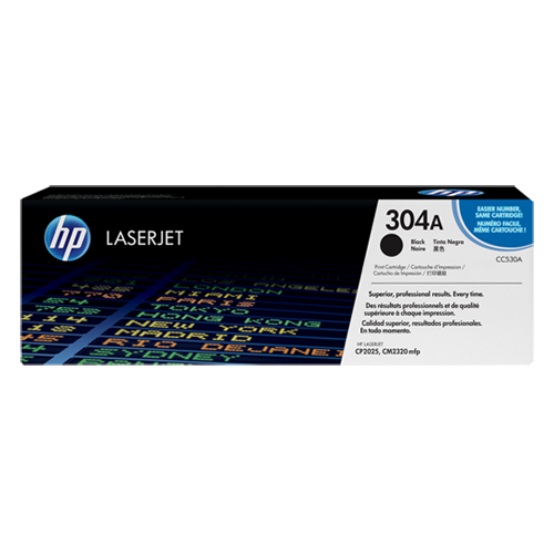HP Color LaserJet CP2025 Black Crtg  (CC530A)