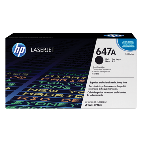 HP LaserJet CP4025/4525 8.5K Blk Crtg (CE260A)