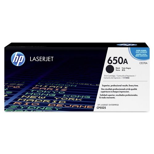 HP Color LaserJet CP5525 Black Cartridge (CE270A)