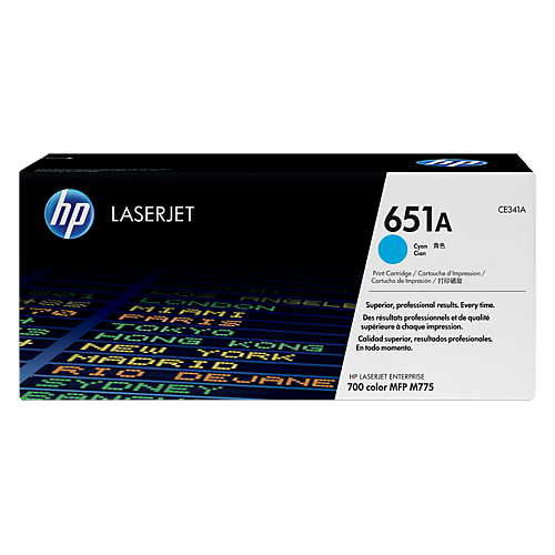 HP LaserJet 700 Color MFP 775 Cyan Crtg (CE341A)