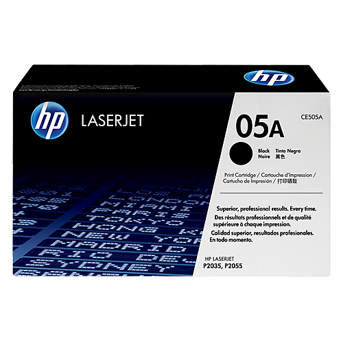 HP LaserJet Black Print Cartridge (CE505A)