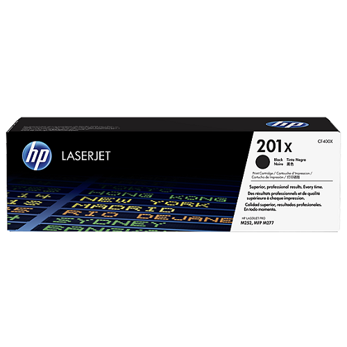 HP 201X Black LaserJet Toner Cartridge (CF400X)