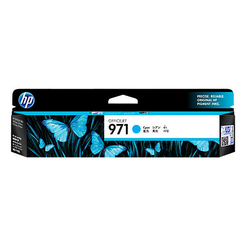 HP 971 Cyan Ink Cartridge (CN622AA)