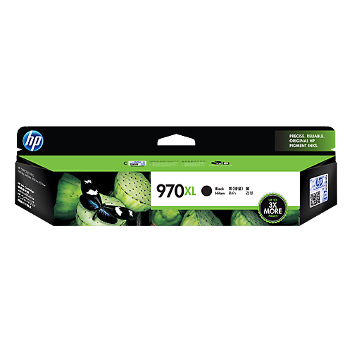 HP 970XL Black Ink Cartridge (CN625AA)