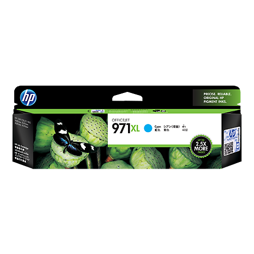 HP 971XL Cyan Ink Cartridge (CN626AA)