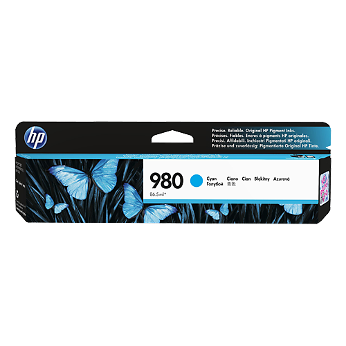 HP 980 Cyan Original Ink Cartridge (D8J07A)