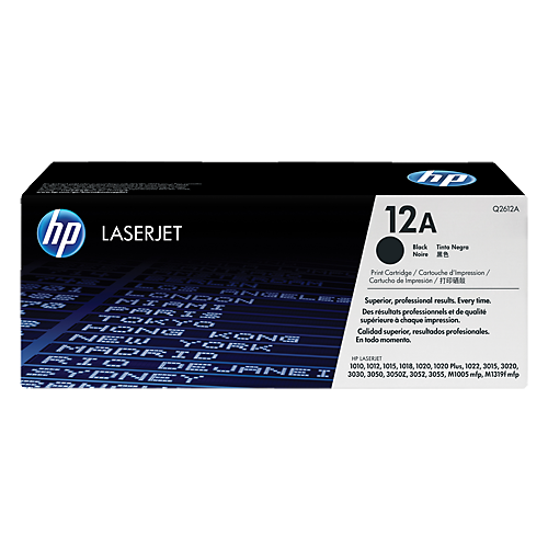 HP LaserJet 1000/3000 Series Black Crtg  (Q2612A)