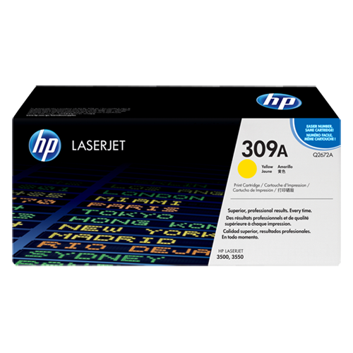 HP CLJ 3500 Yellow Print Cartridge (Q2672A)