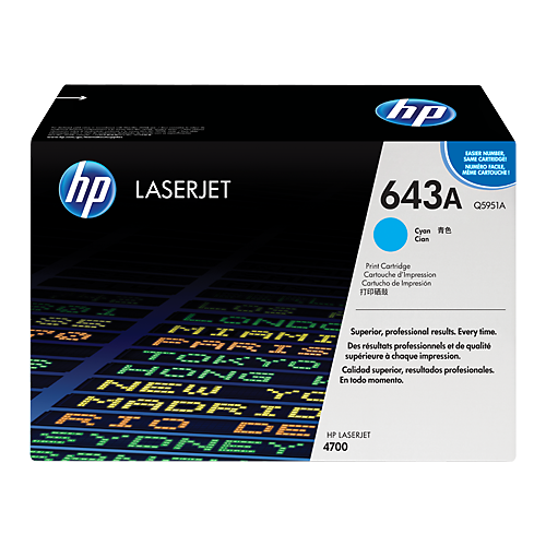 HP Color LaserJet 4700 Cyan Cartridge (Q5951A)