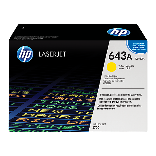 HP Color LaserJet 4700 Yellow Cartridge (Q5952A)