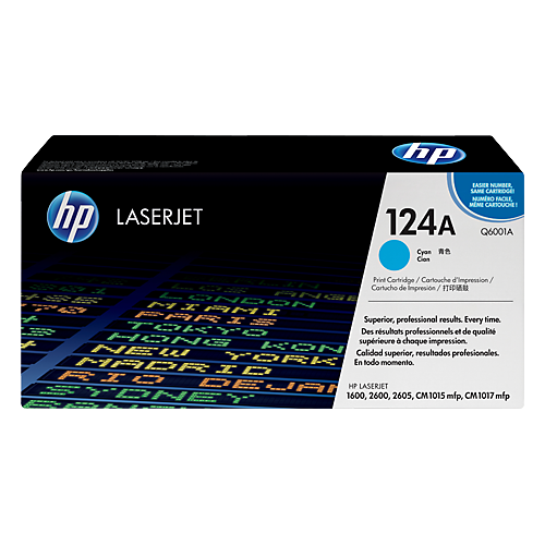 HP LaserJet 2600/2605/1600 Cyan Crtg (Q6001A)