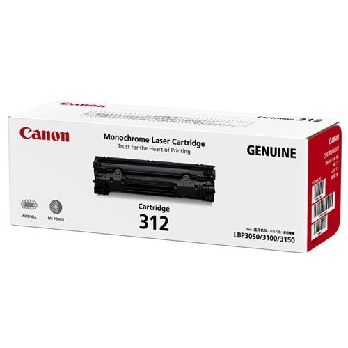 Canon Toner Black Cartridge (CARTRIDGE312)
