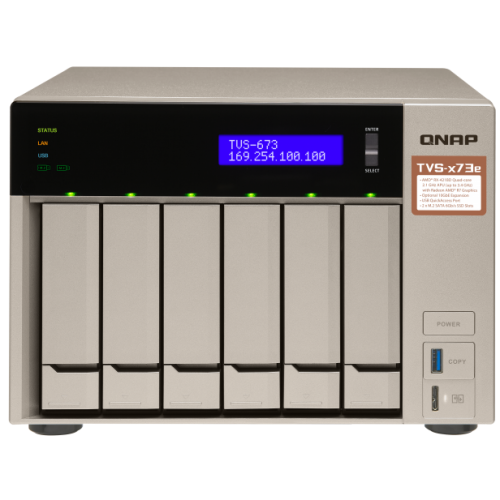 Storage NAS QNAP TVS-673e-4G