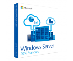 Software Microsoft Windows Server Standard 2016 64Bit English academic edition 5Clt 16Core License (P73-06999)