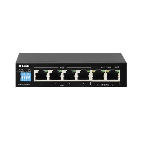 Switch D-Link DES-F1006P-E