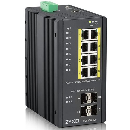 Switch Zyxel Gigabit Managed PoE (RGS200-12P)