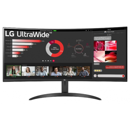 Monitor LG UltraWide 34WR50QC-B