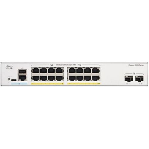 Switches Cisco Catalyst Layer 3 Managed (C1300-16FP-2G)