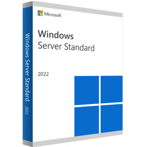 Microsoft Windows Svr Std 2022 64Bit English 1pk DSP OEI DVD 16 Core (P73-08328)