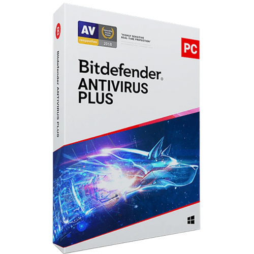Bitdefender Antivirus Plus Box 3 years