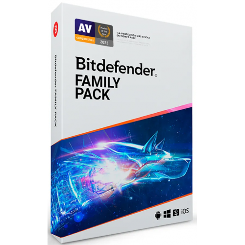 Bitdefender Family Pack Box 3 years