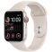 Apple Watch SE GPS + Cellular 44mm Starlight Aluminium Case with Starlight Sport Band (MRGX3SA/A)