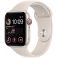 Apple Watch SE GPS + Cellular 44mm Starlight Aluminium Case with Starlight Sport Band (MRGU3SA/A)