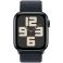 Apple Watch SE GPS 44mm Midnight Aluminium Case with Midnight Sport Loop (MREA3SA/A)