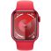 Apple Watch Series 9 GPS + Cellular 41mm RED Aluminium Case with RED Sport Band (MRY63SA/A)