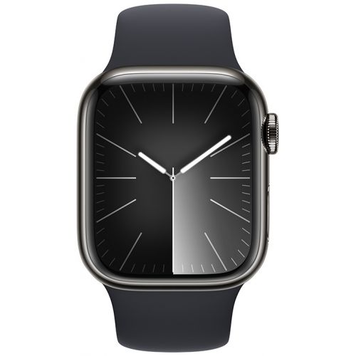 Apple Watch Series 9 GPS + Cellular 41mm Graphite Stainless Steel Case with Midnight (MRJ83SA/A)