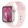 Apple Watch Series 9 GPS + Cellular 41mm Pink Aluminium Case with Light Pink Sport Band (MRJ03SA/A)