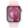 Apple Watch Series 9 GPS + Cellular 41mm Pink Aluminium Case with Light Pink Sport Band (MRJ03SA/A)