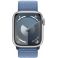 Apple Watch Series 9 GPS + Cellular 41mm Silver Aluminium Case with Winter Blue (MRHX3SA/A)