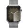 Apple Watch Series 9 GPS + Cellular 41mm Silver Stainless Steel Case with Silver (MRJ43SA/A)