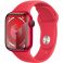 Apple Watch Series 9 GPS + Cellular 41mm RED Aluminium Case with RED Sport Band (MRY83SA/A)