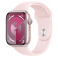 Apple Watch Series 9 GPS 45mm Pink Aluminium Case with Light Pink Sport Band (MR9G3SA/A)