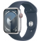 Apple Watch Series 9 GPS + Cellular 45mm Silver Aluminium Case with Storm Blue (MRMG3SA/A)