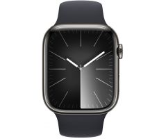 Apple Watch Series 9 GPS + Cellular 45mm Graphite Stainless Steel Case with Midnight (MRMV3SA/A)