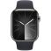 Apple Watch Series 9 GPS + Cellular 45mm Graphite Stainless Steel Case with Midnight (MRMV3SA/A)