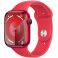 Apple Watch Series 9 GPS 45mm RED Aluminium Case with RED Sport Band (MRXJ3SA/A)